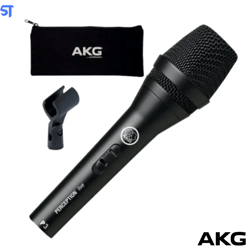 Microfone .Akg P3S Instrum.E Back Vocal Proficional